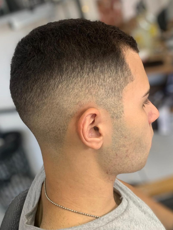 Exemplo de corte de cabelo